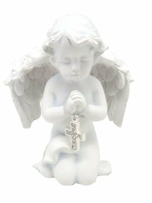 Cherub With Cross Praying