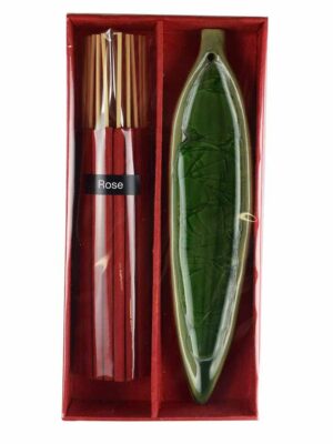 Incense Rose With Leaf