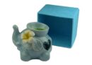 Oil Burner Elephant Blue