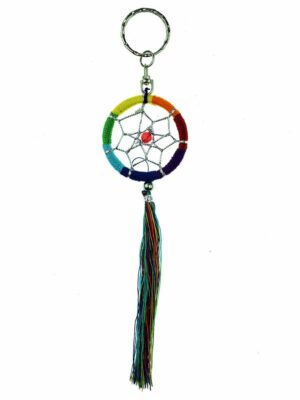 Dream Catcher Keyring Rainbow