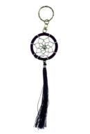 Dream Catcher Keyring Purple