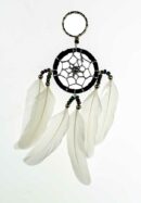 Dream Catcher Keyring Black