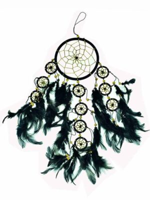 Dream Catcher Black With Gold
