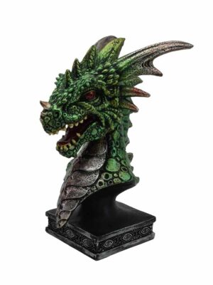 Dragon Head Green 8X6X11.5cm