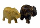 Soapstone Elephant 2 Inch 2pcs