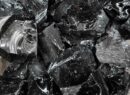 Stone Rough Black Obsidian 7X6cm