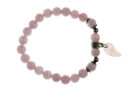Bracelet  Rose Quartz Wing