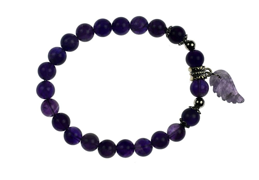 Bracelet Amethyst Wing
