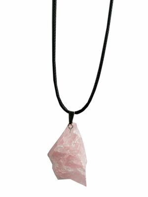 Necklace Rose Quartz Rough
