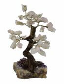 Stone Rose Quartz Tree
