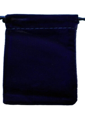 Pouch Velvet Blue L9XW6cm 6pcs
