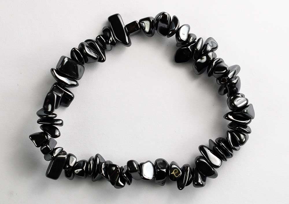 Bracelet Chip Hematite 7 Inch