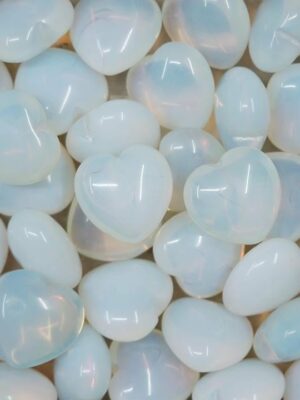 Stone Heart Opalite 2.5cm