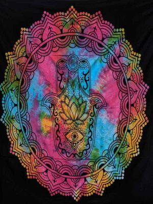 Bedspread Single Hamsa Hand