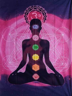 Bedspread Single Chakra Tapest