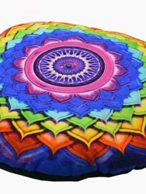 Cushion Yoga Lotus Purple