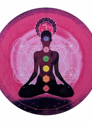 Cushion Yoga Chakra Purple