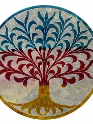 Soapstone Plate Tree Set Of 2