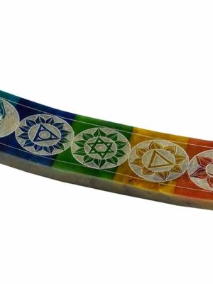 Soapstone Incense Tray Chakra