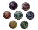Soapstone Round Pebble 2" Chakra