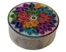 Soapstone Round Box 3" Mondela
