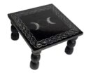 Soapstone Altar Table Triple Moon