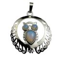 Pendant Owl 34mm Opalite