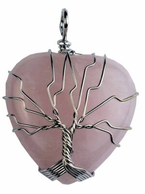 Pendant Heart Shape Tree of Life
