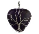 Pendant Heart Shape Tree of Life