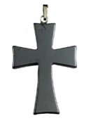 Pendant Ankh 27/38mm Hematite