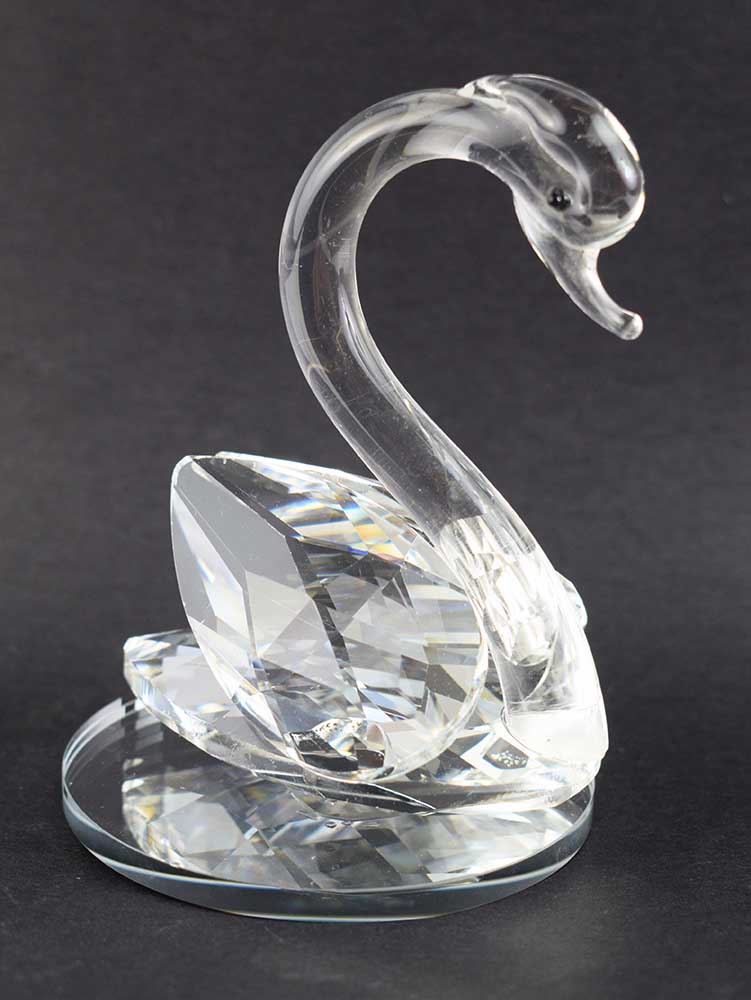 Swan in White Crystal