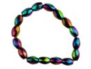 Bracelet Rainbow Magnetic Hematite S Shape