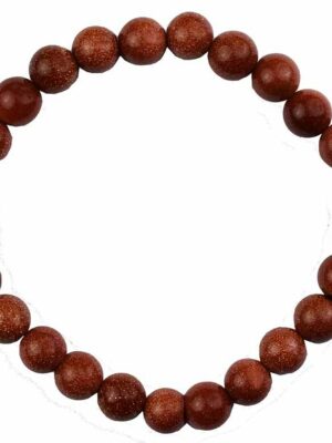 Bracelet Gold Sun 8mm Beads