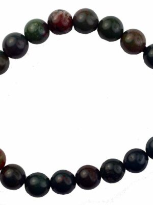 Bracelet Bloodstone 8mm Bead