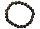 Bracelet Smoky Quartz 8mm Bead