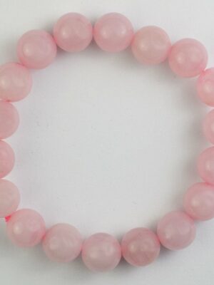 Bracelet Rose Quartz 10mm Beads