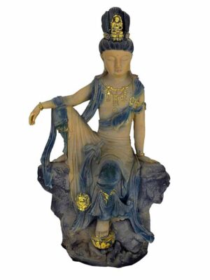 Kuan Yin Figurine 24X14X40.5cm