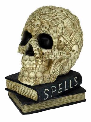 Skull On Spell Books