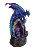 Dragon On Rock LED Blue