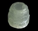 Selenite Candle Holder Natural