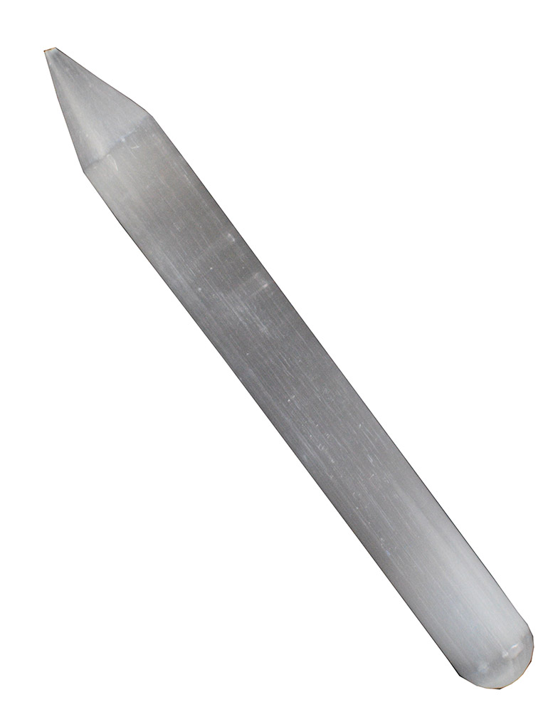 Selenite Wand Stilo 14x1cm