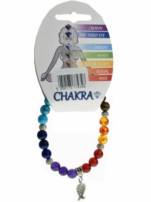 Bracelet 8mm Chakra Beads