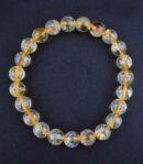 Bracelet 8mm Bead Dyed Citrine