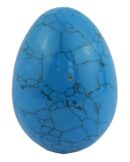 Stone Egg Blue Houlite 4X5cm