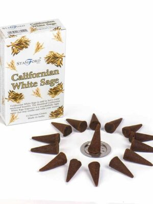 Incense Cones Stamford California White Sage (Various Quantities)