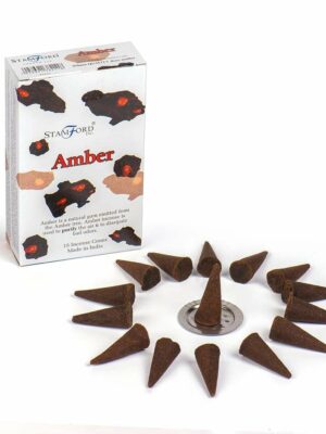 Incense Cones Stamford Amber (Various Quantities)