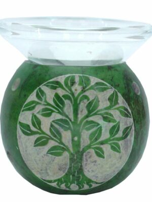 Soapstone Oilburner TOL Green