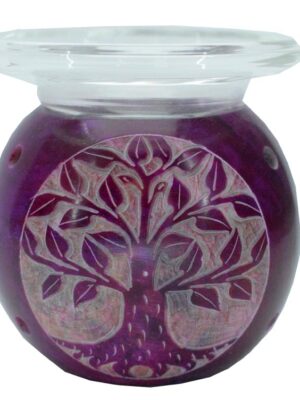 Soapstone Oilburner TOL Purple