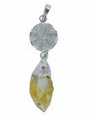 Pendant Citrine Drop