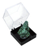 Stone Malachite In Box 3x3x4cm